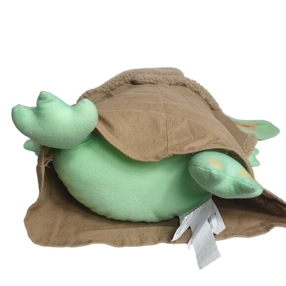 Star Wars The Mandalorian Baby Yoda Pillow Buddy Large 18" Plush Disney NWOT - Picture 5 of 6